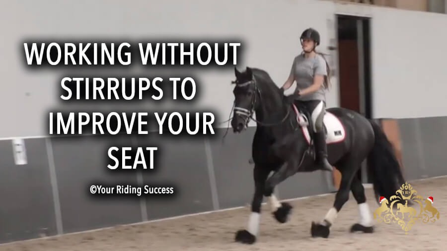 Riding Without Stirrups To Improve Your Seat | Dressage Mastery TV Ep246