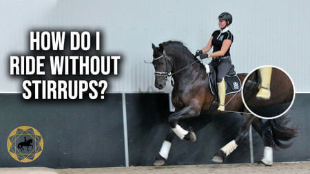 How do I ride without stirrups? | Dressage Mastery TV