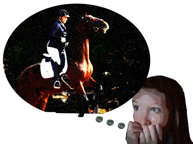 How to get your confidence back if your horse rears!