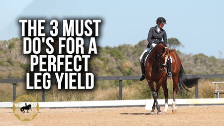 The 3 must do’s for a perfect leg yield | (Dressage Mastery TV Ep 285)