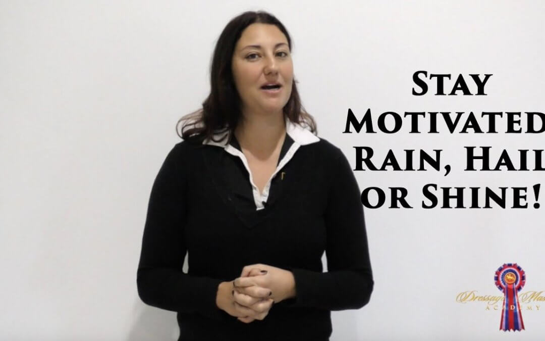 Stay Motivated. Rain, Hail or Shine | (Monday Motivation TV – Throwback)