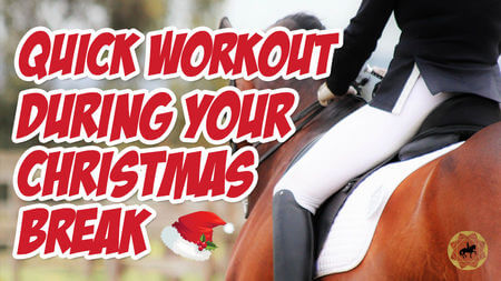 Quick Christmas workout for your horse | Train with Tash 26th of December