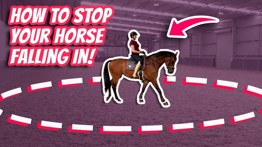 How To Stop Your Horse Falling In (And Dropping The Shoulder On The Circle) – DMA TV Ep 329