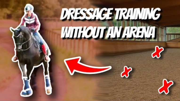 HOW TO SCHOOL A HORSE WITHOUT AN ARENA – DMA TV EP 337 | Off The Arena