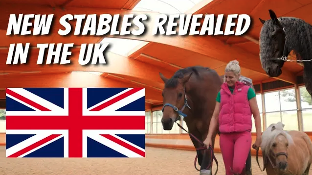 CHECK OUT THE NEW UK STABLES! – Equestrian Horse Riding Stables Reveal | Horse Riding