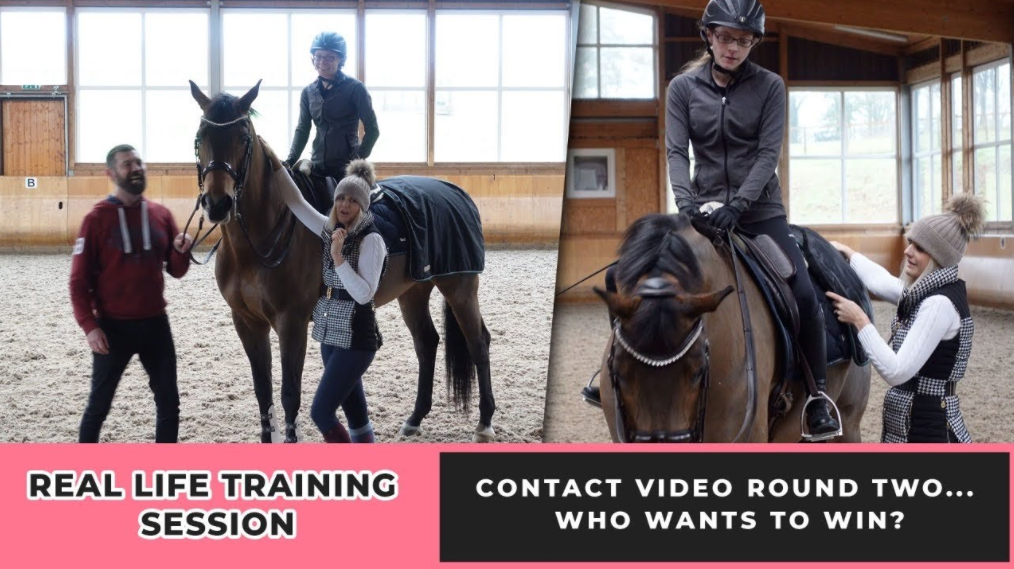 IMPROVE YOUR CONTACT WITHOUT HELP! 🤩(The rider is a YOUTUBE Subscriber …. THIS COULD BE YOU!!)