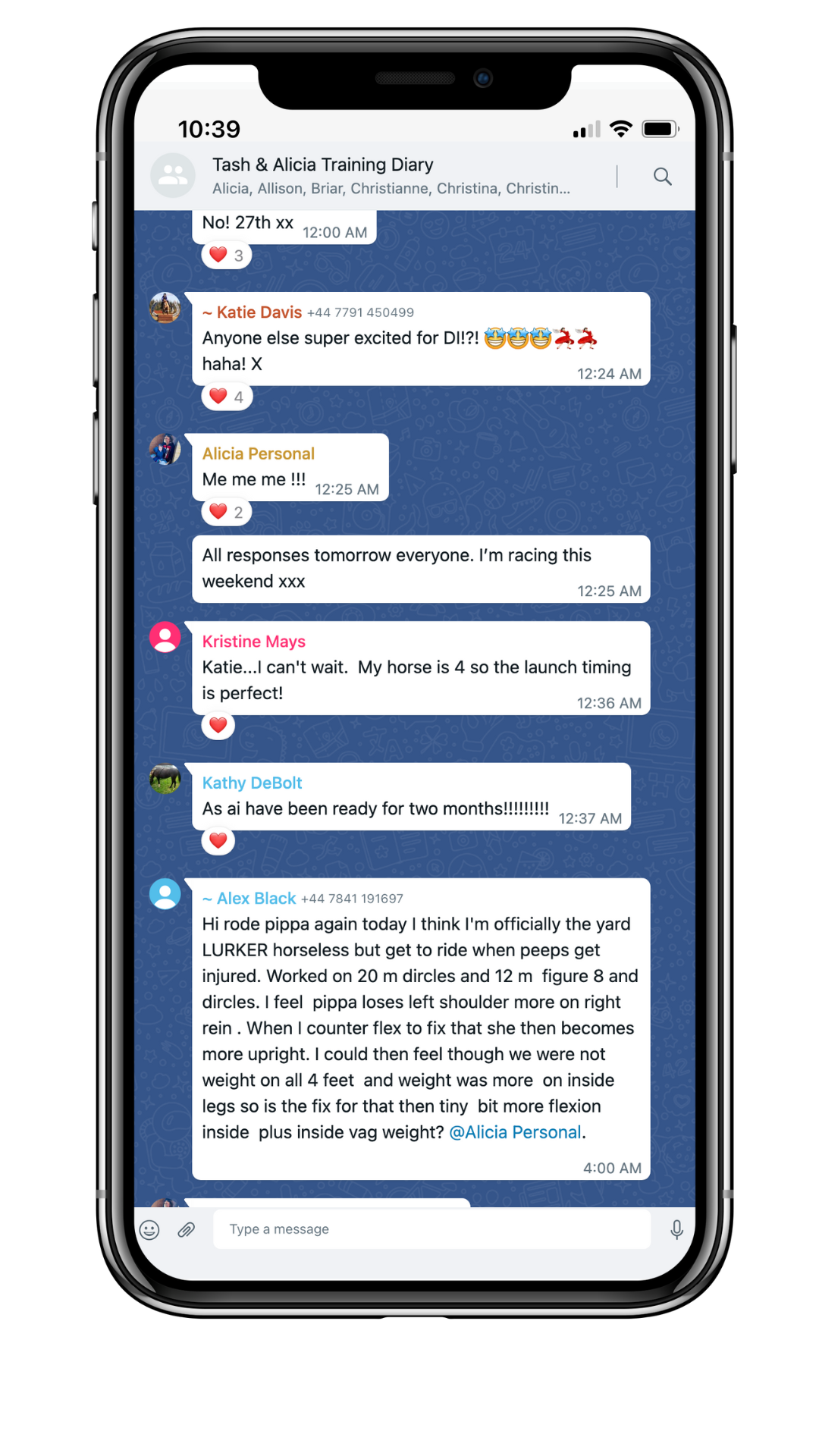 Tash Diaries comments (1)