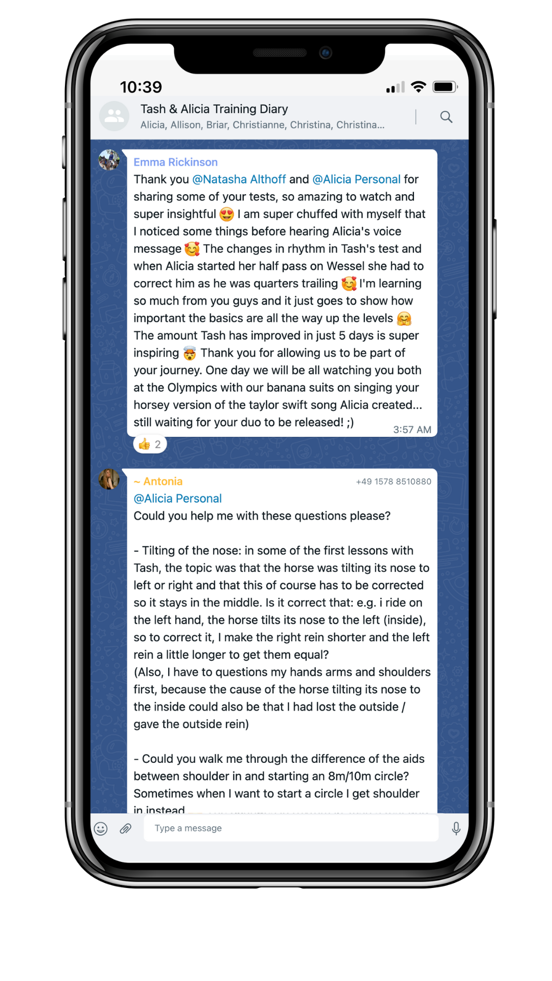Tash Diaries comments (2)